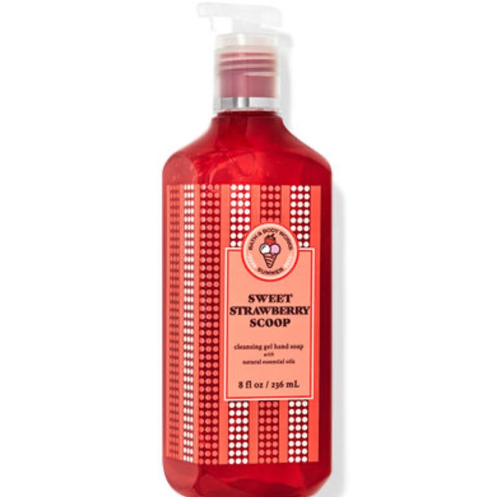🍓 BBW Sweet Strawberry Scoop Hand Soap NEW